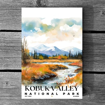 Kobuk Valley National Park Poster, Travel Art, Office Poster, Home Decor | S4 - image3